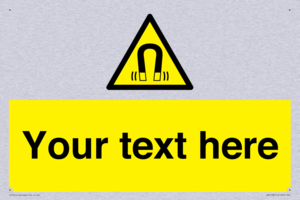 Custom Magnetic Field Sign